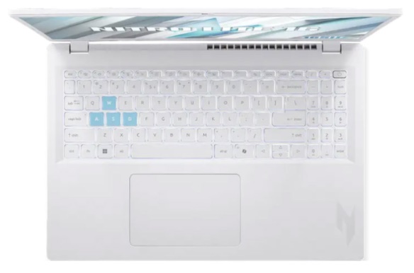 Laptop Acer Gaming Nitro Lite 16 NL16-71G-71UJ (i7 13620H/ 16GB/ 512GB SSD/ RTX 3050 6Gb/ 16 inch FHD+/ 165Hz/ Win11/ Trắng/ 1Y) 