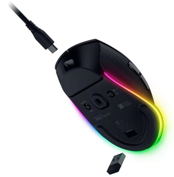 Chuột không dây Razer Pro Click V2 Ergonomic AI Prompt Master