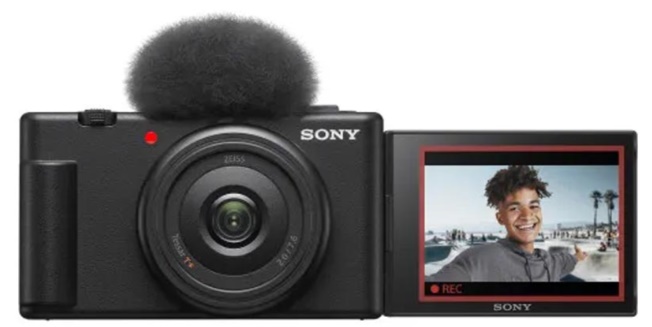 Máy ảnh KTS Sony ZV-1F (máy ảnh vlog cao cấp nhỏ gọn) - Màu đen