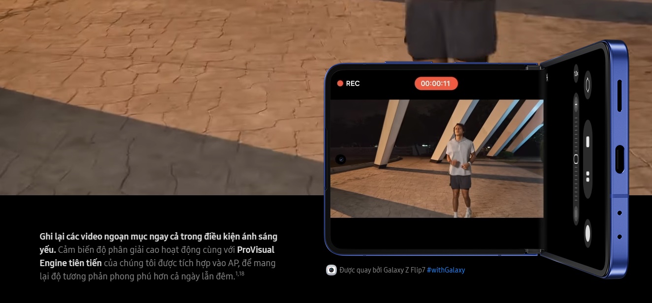 Điện thoại Samsung Galaxy Z Flip7