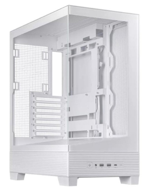 Vỏ máy tính Asus A31 TG White (ATX, tương thích MB giấu dây, hỗ trợ lắp lên tới 10 quạt 120mm)