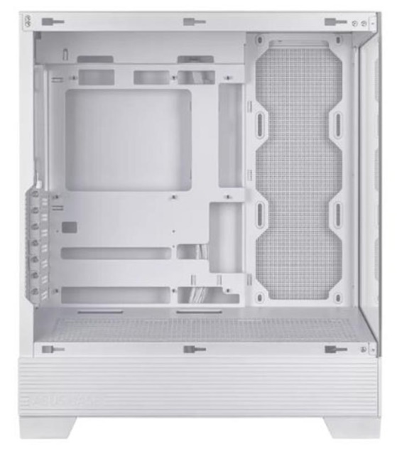 Vỏ máy tính Asus A31 TG White (ATX, tương thích MB giấu dây, hỗ trợ lắp lên tới 10 quạt 120mm)