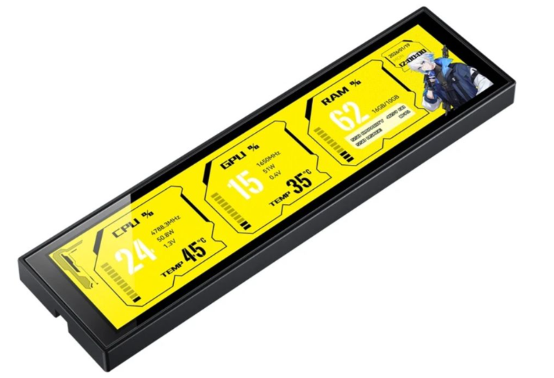M&agrave;n h&igrave;nh phụ JONSBO DS916 BLACK