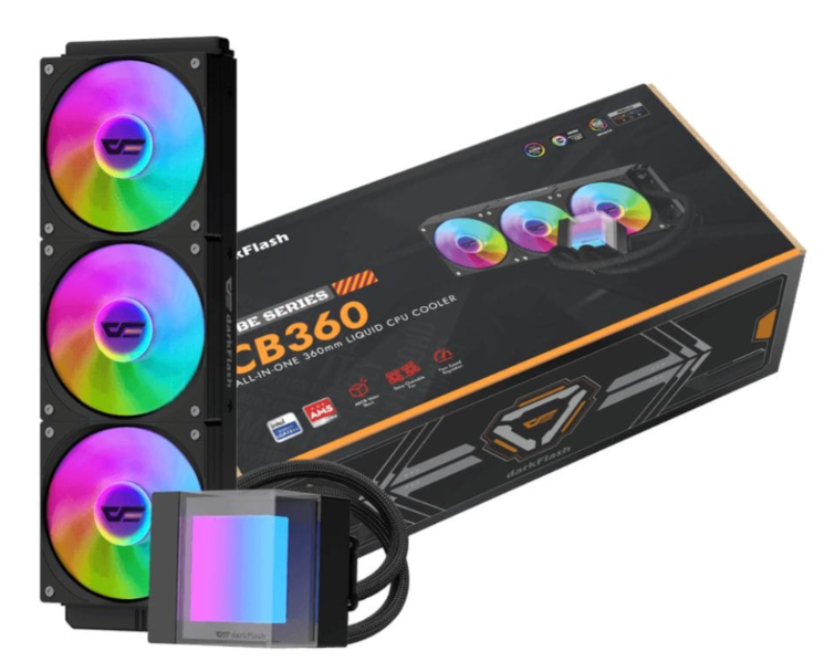 Tản nhiệt nước AIO DarkFlash CB360 BLACK