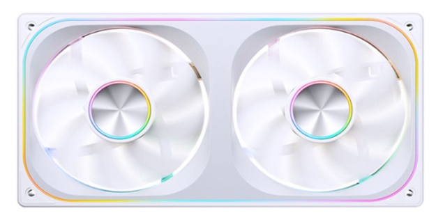 Quạt case JONSBO ZA-240W White LED ARGB