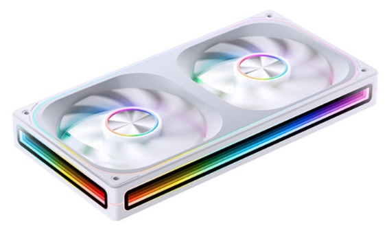 Quạt case JONSBO ZA-240W White LED ARGB