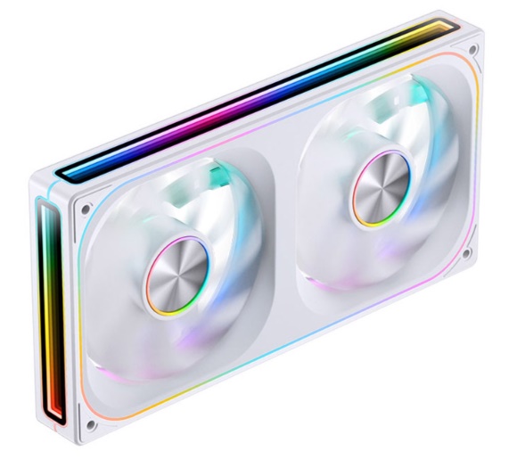 Quạt case JONSBO ZA-240W White LED ARGB