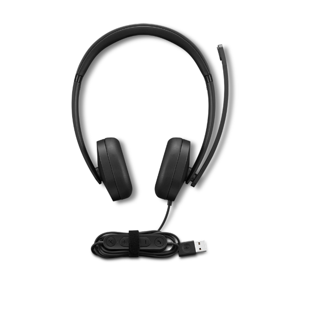 Tai nghe có dây Lenovo USB-A Wired Stereo Headset Gen 2 4XD1P83425 (black)