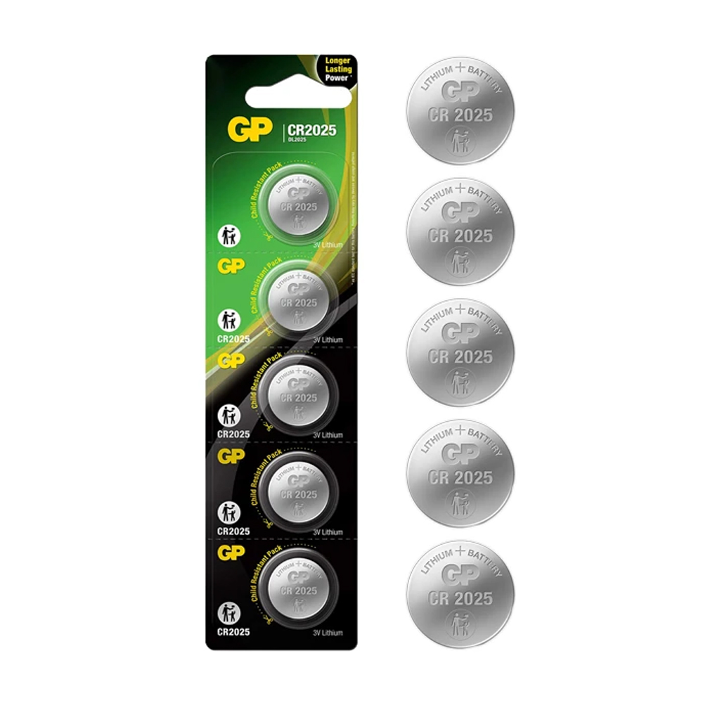 Pin Cmos Greencell Lithium (c&uacute;c &aacute;o) 2025 GPCR2025 (Vỉ 5 vi&ecirc;n)