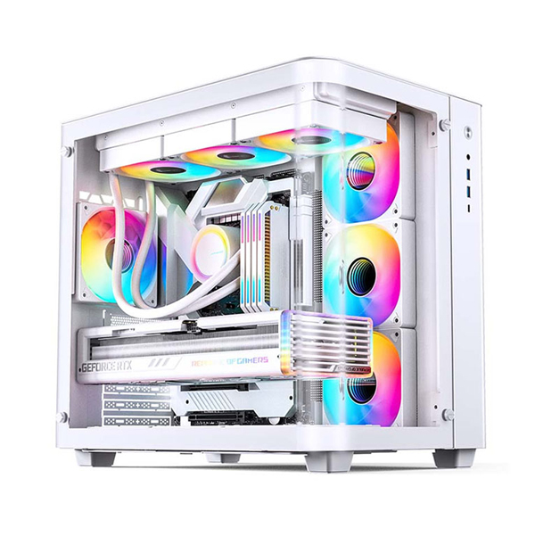 Vỏ m&aacute;y t&iacute;nh JONSBO TK-3 White (Mid Tower/ ATX/ Trắng)