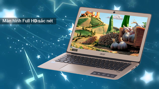 Laptop Acer Swift 3 SF314-52-55UF NX.GQGSV.002 (Silver) - Thiết kế đẹp, mỏng nhẹ hơn, cao cấp.