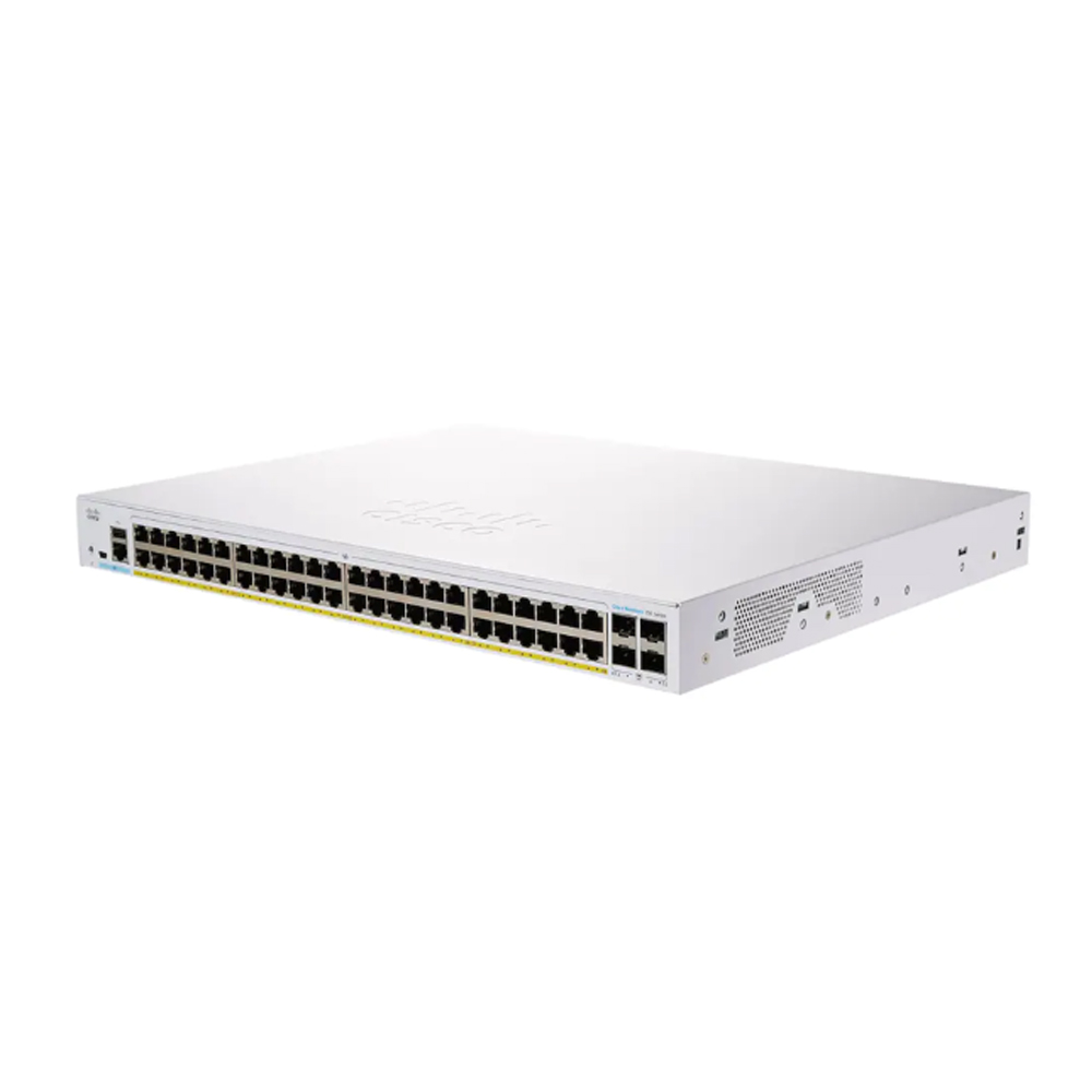 Switch Cisco CBS350-48T-4G-EU (Gigabit (1000Mbps)/ 48 Cổng/ 4 SFP/ Vỏ Th&eacute;p)