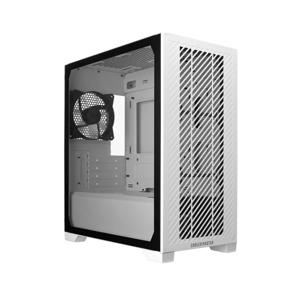 Vỏ m&aacute;y t&iacute;nh Cooler Master ELITE 301 White LITE (M-ATX, 1 Fan)