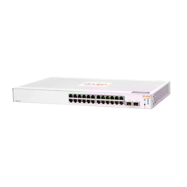 Switch Aruba Instant On 1830 24G JL812A (Gigabit (1000Mbps)/ 24 Cổng/ 2 SFP/ Smart Switch/ Vỏ Th&eacute;p)