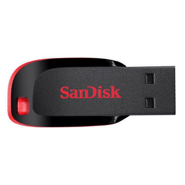 USB SanDisk CZ50 Cruzer Blade 64Gb USB2.0 (M&agrave;u đen)