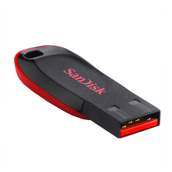 USB SanDisk CZ50 Cruzer Blade 64Gb USB2.0 (M&agrave;u đen)