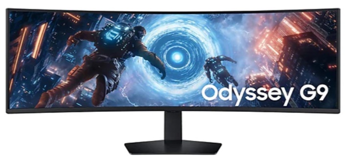 Màn hình gaming Samsung Odyssey G9 LS49FG912EEXXV (49Inch/ DQHD (5120x1440)/ 1ms/ 144Hz/ 350cd/m2/ VA) 
