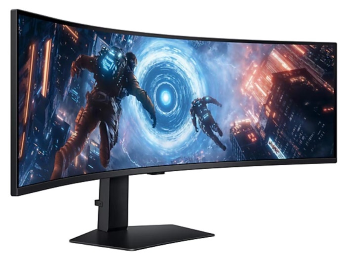 Màn hình gaming Samsung Odyssey G9 LS49FG912EEXXV (49Inch/ DQHD (5120x1440)/ 1ms/ 144Hz/ 350cd/m2/ VA) 