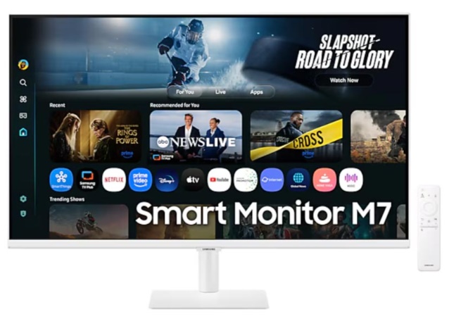 Màn hình thông minh Samsung M7 LS32FM701UEXXV (32Inch/ 4K (3840 x 2160)/ 4ms/ 60HZ/ 240cd/m2/ VA/ Tích hợp Loa)