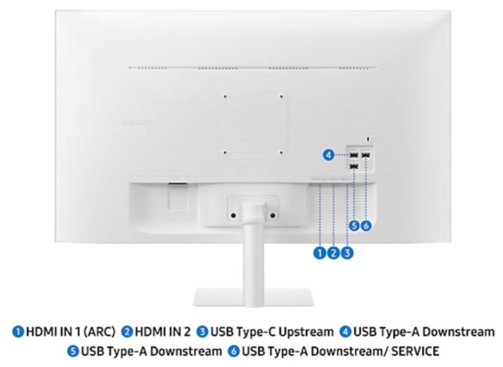Màn hình thông minh Samsung M7 LS32FM701UEXXV (32Inch/ 4K (3840 x 2160)/ 4ms/ 60HZ/ 240cd/m2/ VA/ Tích hợp Loa)