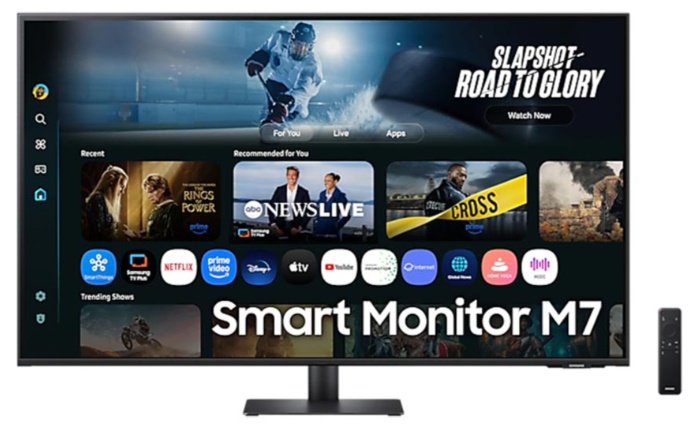 Màn hình thông minh Samsung M7 LS43FM702UEXXV (43Inch/ 4K (3840 x 2160)/ 4ms/ 60HZ/ 300cd/m2/ VA/ Tích hợp Loa)