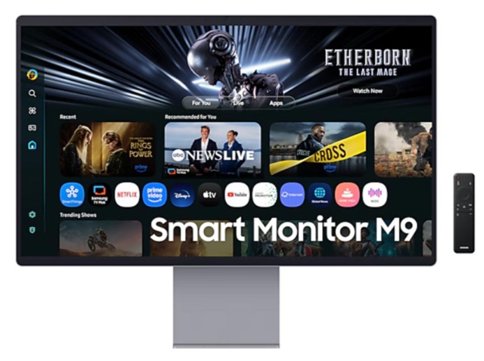 Màn hình thông minh Samsung M9 LS32D390GAEXXV (32Inch/ 4K (3840 x 2160)/ 0.03ms/ 165Hz/ 250cd/m2/ OLED/ Tích hợp Loa) 