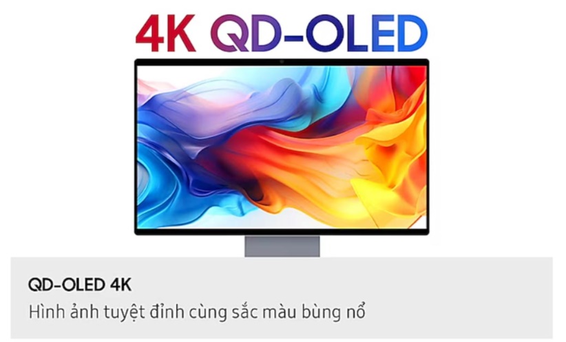 Màn hình thông minh Samsung M9 LS32D390GAEXXV (32Inch/ 4K (3840 x 2160)/ 0.03ms/ 165Hz/ 250cd/m2/ OLED/ Tích hợp Loa) 
