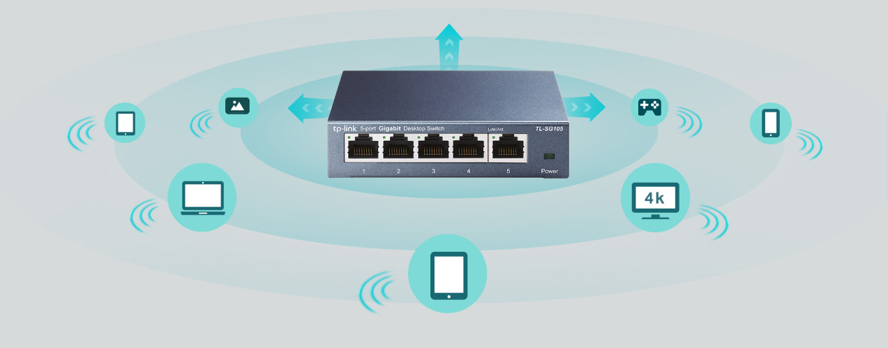 Switch TP-Link TL-SG105 
