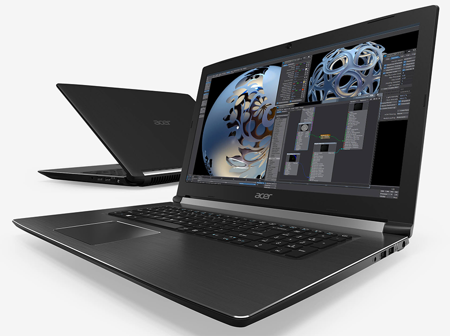 Laptop Acer Aspire 7 A715-71G-52WP NX.GP8SV.005 (Black)- Gaming/Giải trí/CPU Mới nhất Kabylake