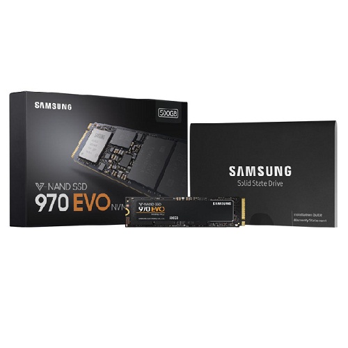 Ổ SSD Samsung 970 Evo 500Gb PCIe 3.0x4, NVMe  M2.2280