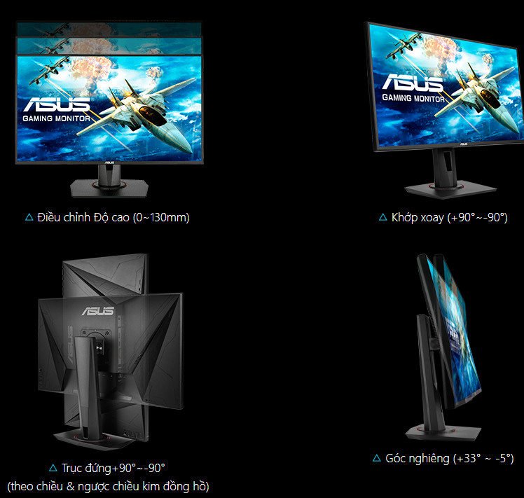 Màn hình Asus VG258Q 24.5Inch 144Hz 1ms