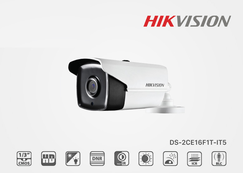Camera ngoài trời HD-TVI Hikvison DS-2CE16F1T-IT5 hinh 1