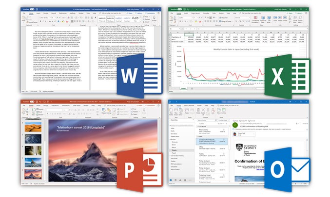 PM Office Microsoft Office Home and Business 2019 Online T5D-03181