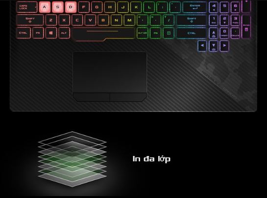 Laptop Asus Gaming GL504GM-ES044T (Black)