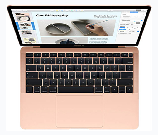 Laptop Apple Macbook Air MREF2 256Gb (2018) (Gold) 