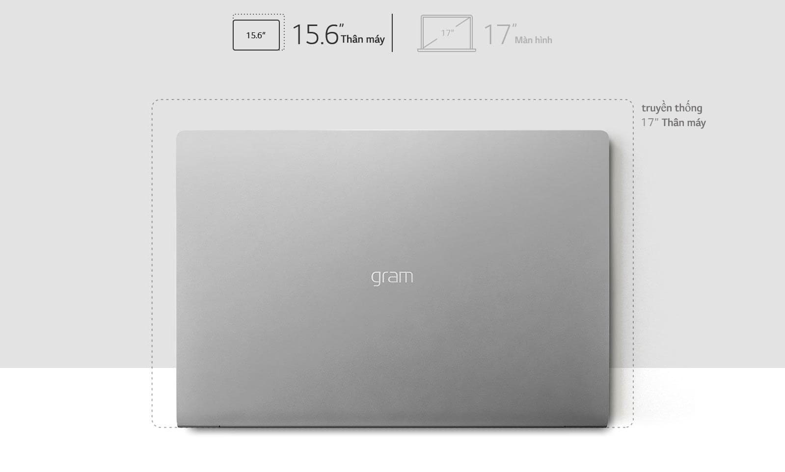 Laptop LG Gram 17Z990-V.AH75A5 (Silver Grey)- Thunderbolt™ 3, LED_KB