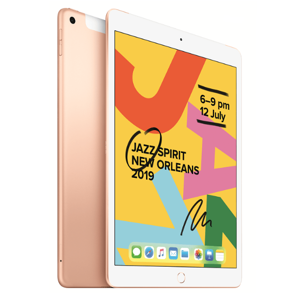 Apple iPad 10.2 (2019) Cellular 128Gb (ZAA) (Gold)