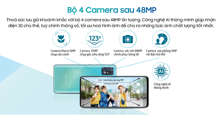Samsung Galaxy A 51-A515F 128Gb (Blue)