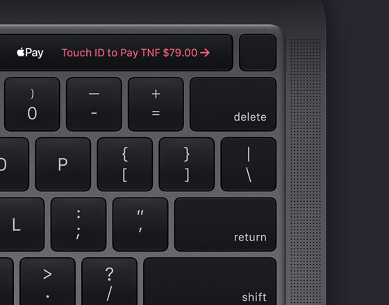 Laptop Apple Macbook Pro MXK72 512Gb (2020) (Silver)- Touch Bar