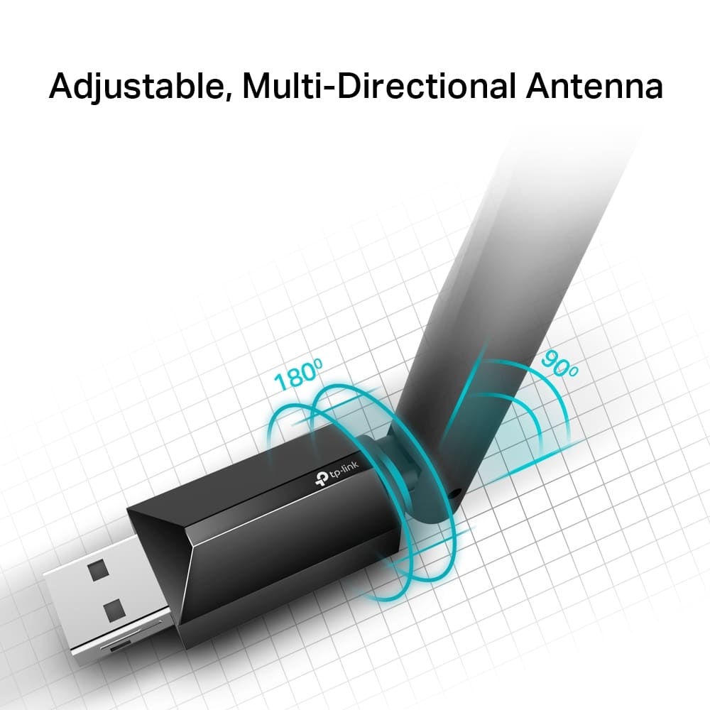 Cạc mạng Wifi USB TP-Link Archer T2U Plus AC600Mbps