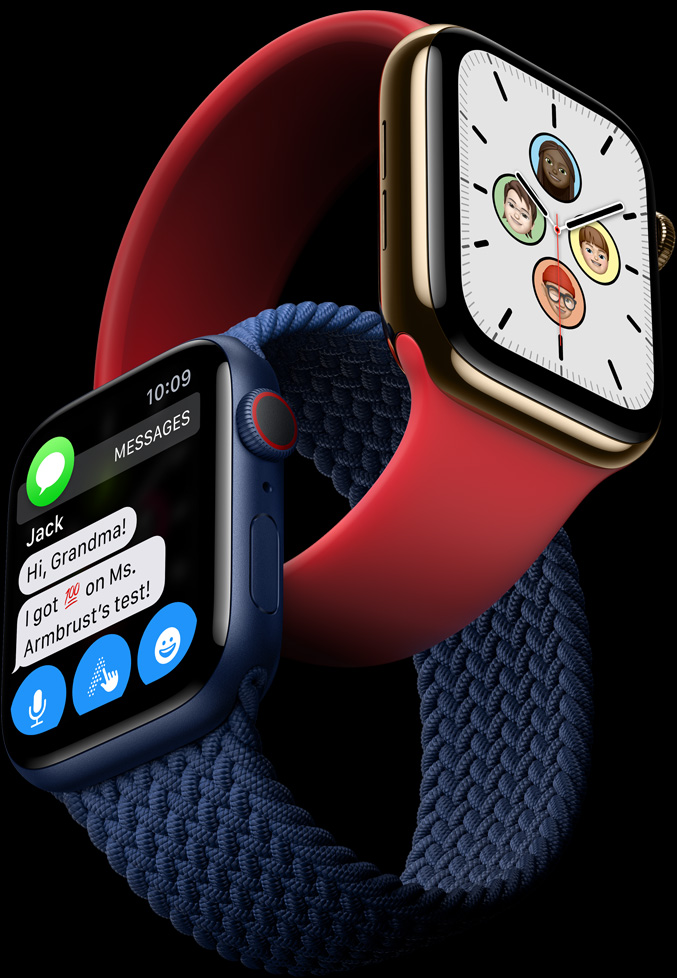 Đồng hồ thông minh Apple Watch Series 6 40mm (4G) Viền Thép Bạc -Dây Cao Su Trắng