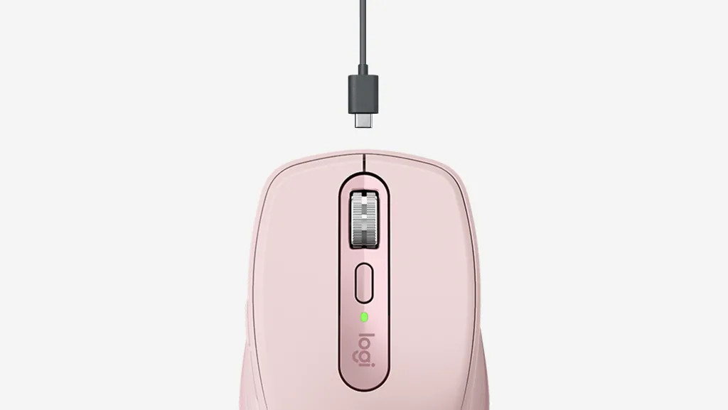 Chuột không dây Bluetooth, Wireless Logitech MX Anywhere 3S (Màu hồng)