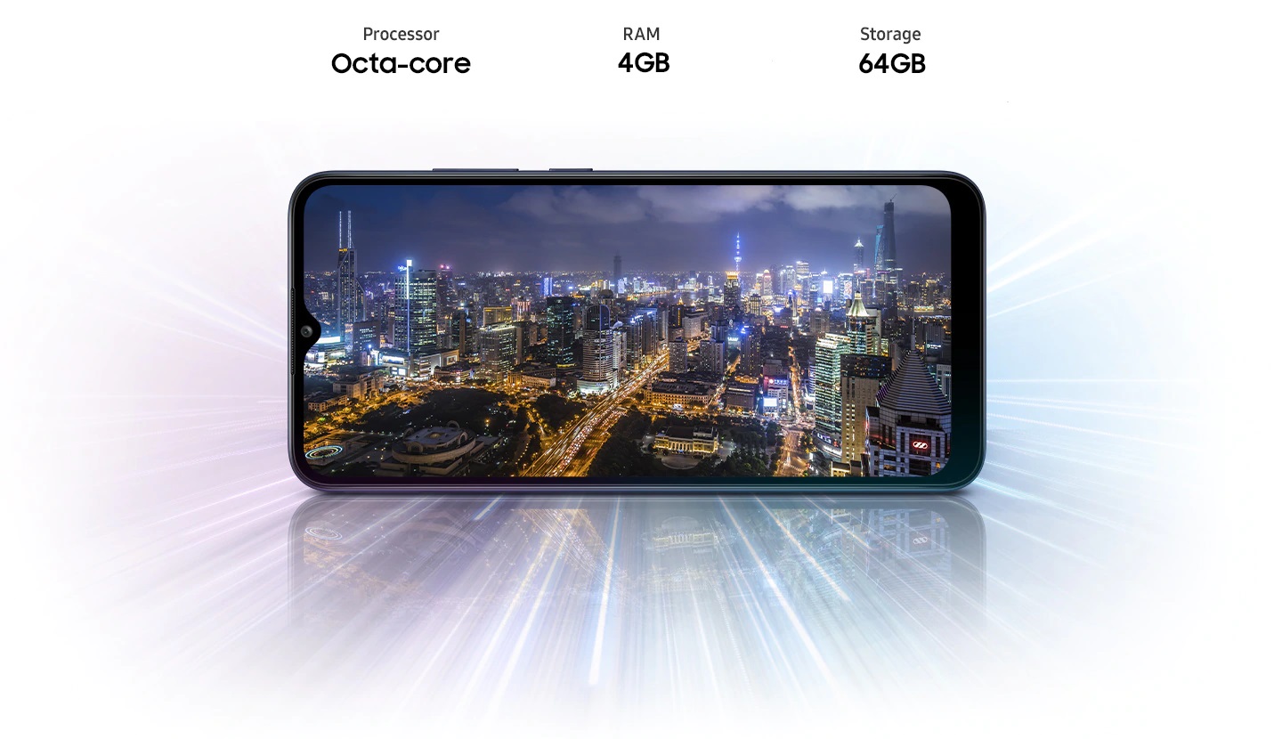 Samsung Galaxy A02s (4Gb/64Gb)- Xanh dương