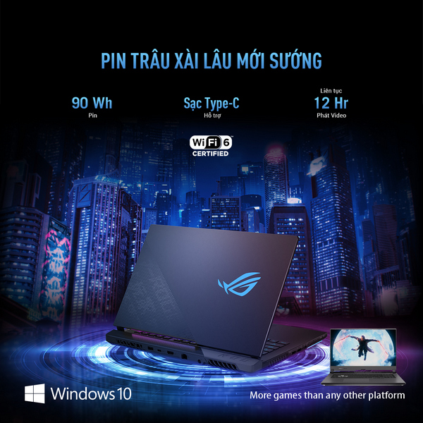Laptop Asus Gaming ROG Strix SCAR 15 G533QM