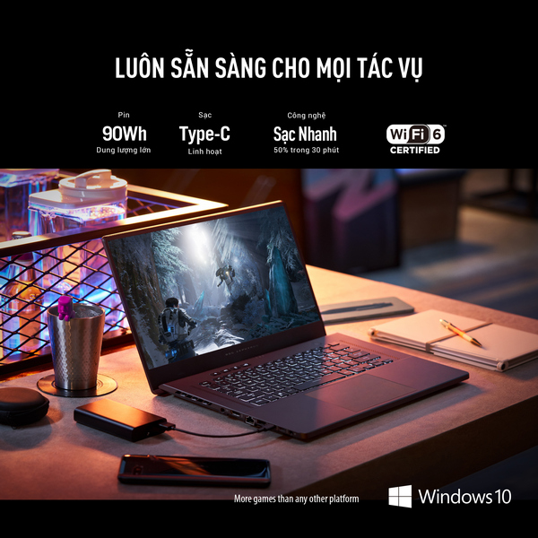 Laptop Asus Gaming ROG Zephyrus GA503QM-HQ097T