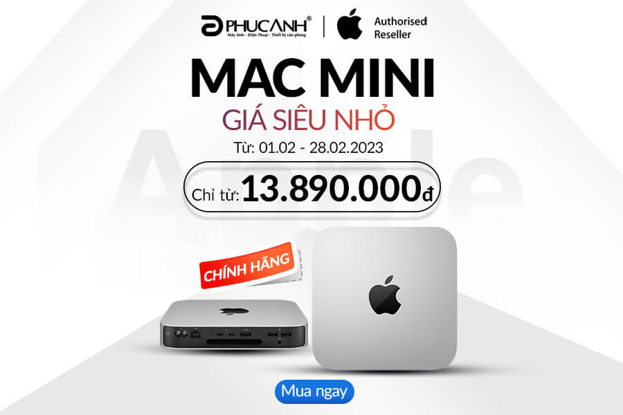 [Khuyến Mại] Mac Mini - Giá siêu nhỏ - Chỉ từ 13.890.000 