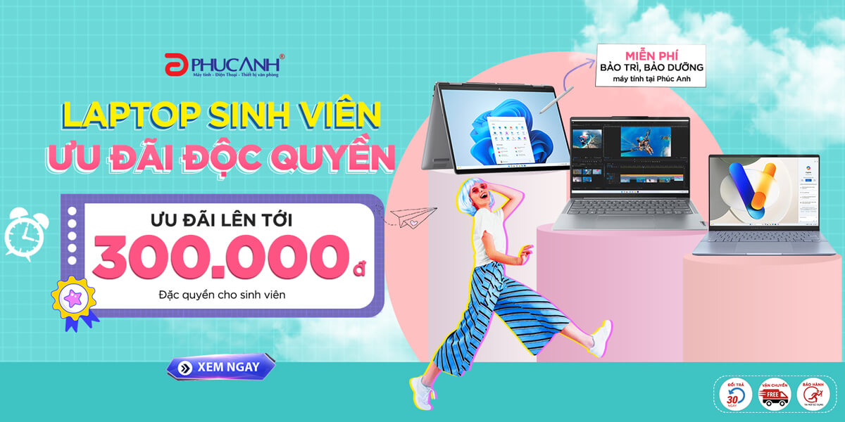 Ưu đãi đặc biệt dành riêng cho học sinh - sinh viên của Phúc Anh