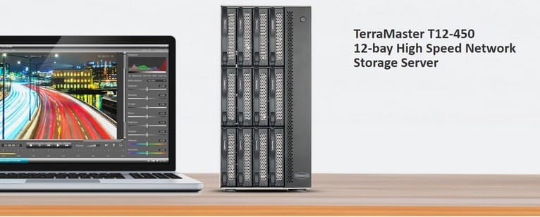 TerraMaster T9-450 và T12-450 - bộ đôi ổ lưu trữ NAS hiệu năng cao cùng khả năng kết nối mạng 10 GbE siêu tốc