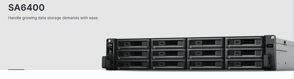 Ra mắt bộ đôi ổ NAS hiệu suất cao Synology SA6400 và Synology RX1223RP với khả năng nâng cấp linh hoạt