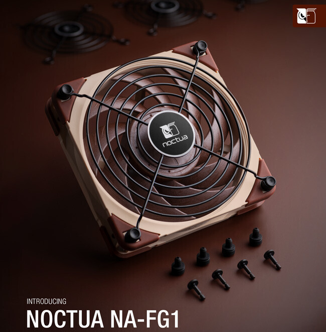 Noctua giới thiệu quạt tản nhiệt NA-FG1 mới với các kích thước khác nhau